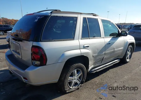 2007 Chevrolet Trailblazer Lt from USA, damaged, VIN 1GNDT13S872137415